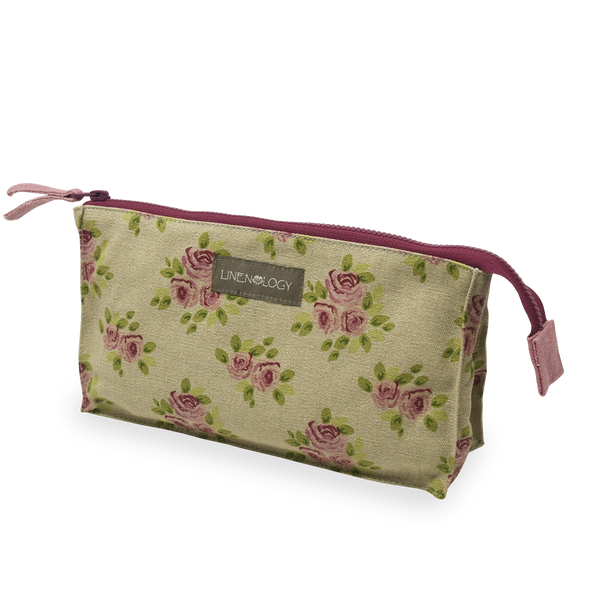 Makeup Bag Big Vintage Rose