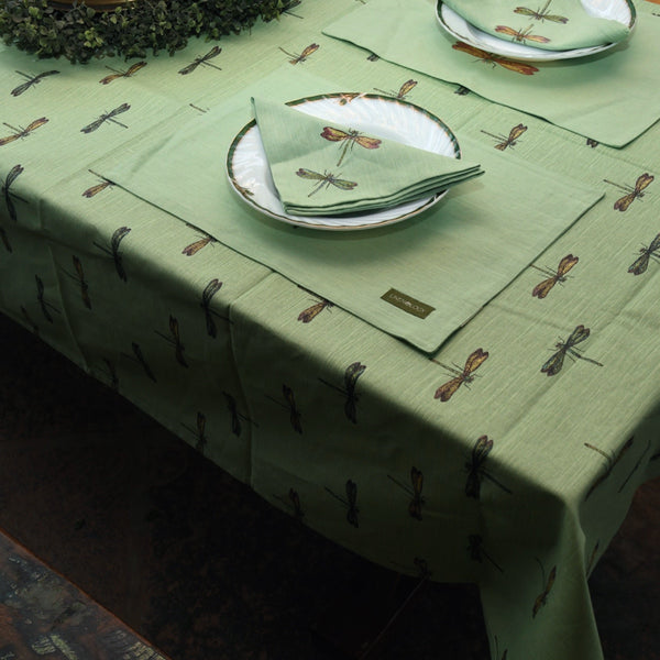 Acrylic Coated Table cloth - Akitsu - Seafoam