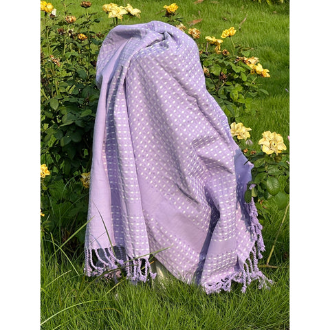 Hammam Waffle Towel - Lilac Breeze