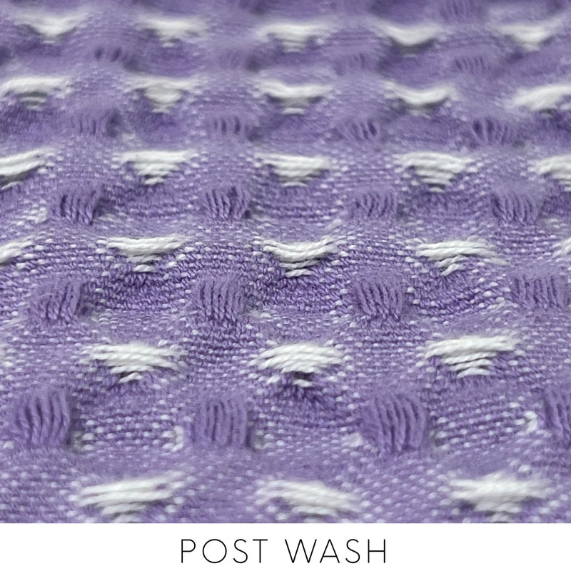 Hammam Waffle Towel - Lilac Breeze