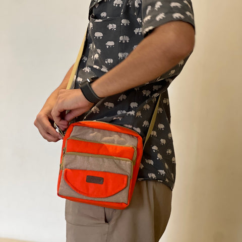 Meiji's Sling Bag - Tangerine 2