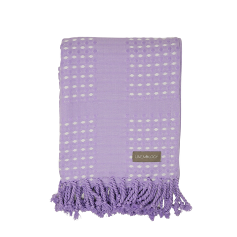 Hammam Waffle Towel - Lilac Breeze