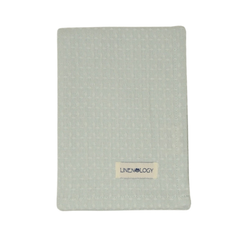 All Purpose Towel Set - Waffle - Aqua Glass, Hazelnut, Fenugreek