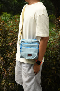 Meiji's Sling Bag - Mineral Blue