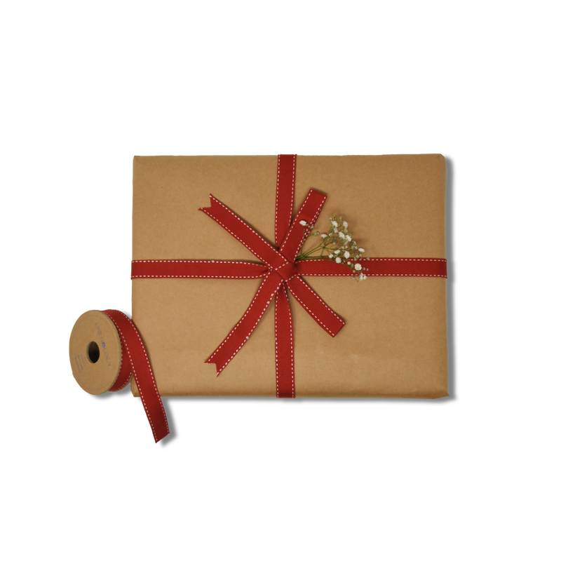 Gift Ribbon on Spool - Red