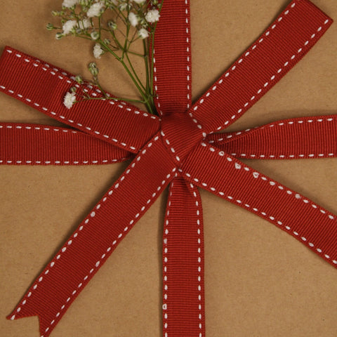 Gift Ribbon on Spool - Red