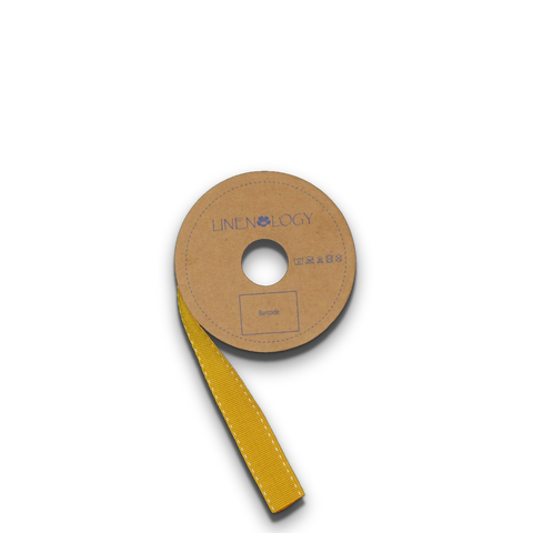 Gift Ribbon on Spool - Yellow