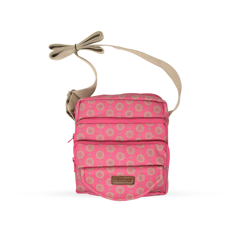 Meiji's Sling Bag - Geo Pink Flambé
