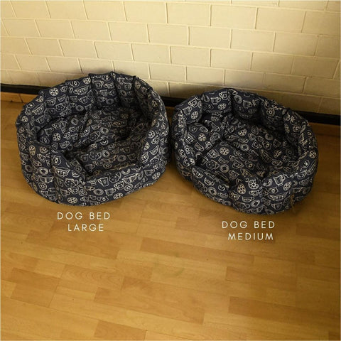 Acrylic Coated Dog Bed - Medium - Cup & Saucer