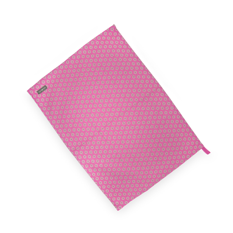 All Purpose Towel - Geo Pink Flambé