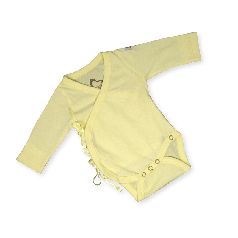 Organic Newborn Suit - A New Me - Yellow