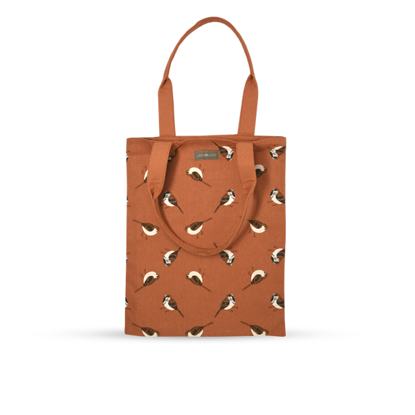 Book Bag - Sparrows - Burnt Chilli