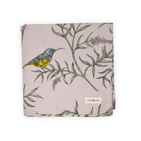 Acrylic Coated Table cloth - Buddleia- Orchid Hush