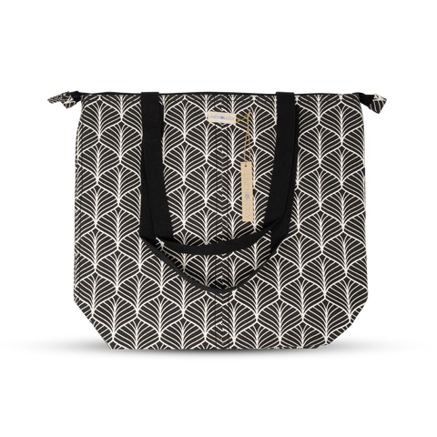 Super Sized Tote - Abstract - Black