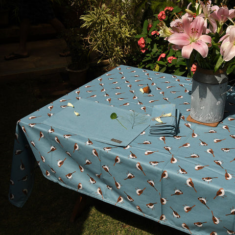 Place mats - Sparrows - Cameo Blue - Solid