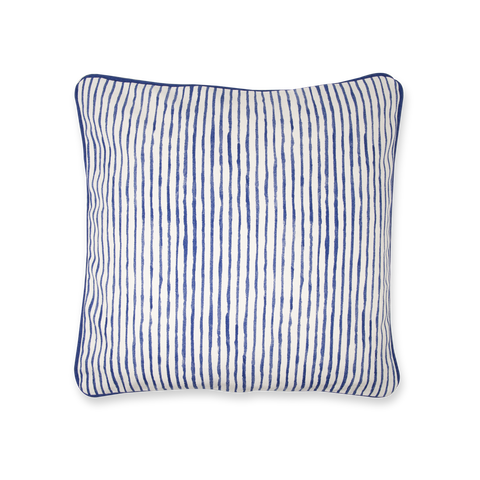 Cushion Cover - India Ink - Egg Shell