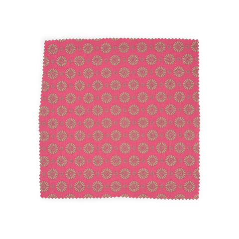 Fabric By the Metre - Geo Pink Flambé