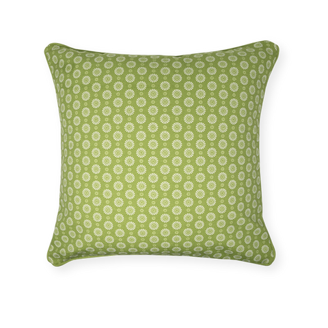 Cushion Cover - Geo Lime