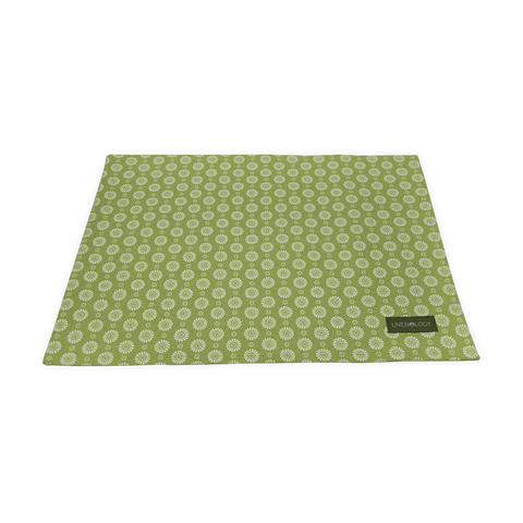 Place mats - Geo Lime
