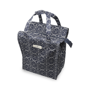 Tall Acrylic Coated Lunch Bag with Zip - Grille Epoque