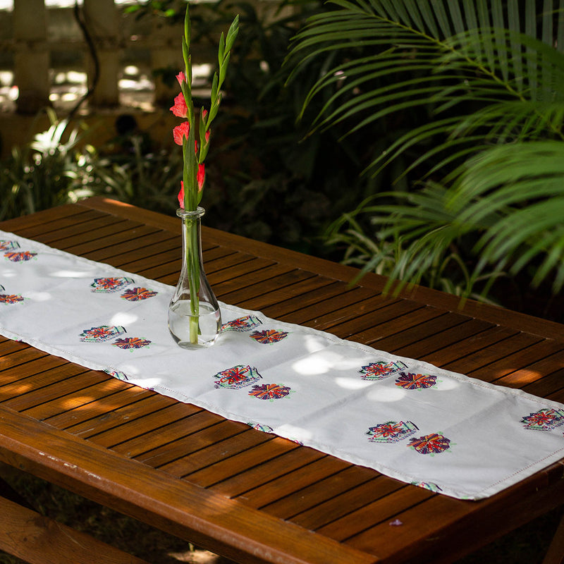 Acrylic Coated Table Runner - All Things Bright & Beautiful
