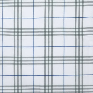 Handprinted Junior Cushion (Kid’s pillow) – Classy Checks - Blue