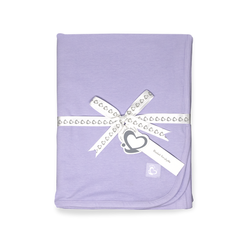 Organic Toddler Blanket – Lilac