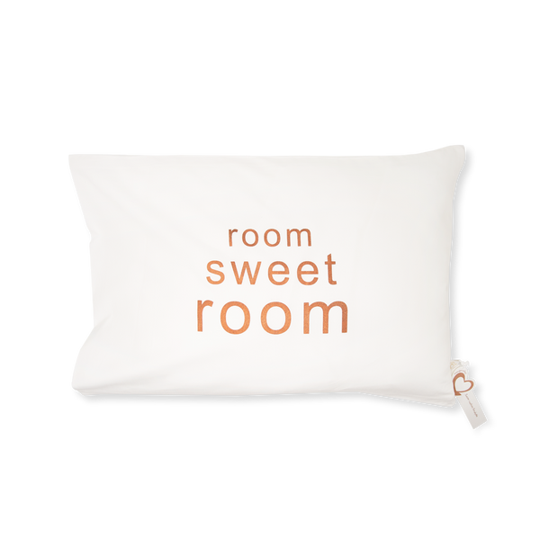 Handprinted Junior Cushion (Kid’s pillow) – Room Sweet Room - Copper