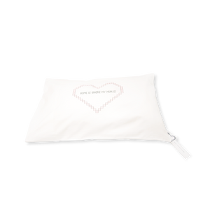 Handprinted Junior Cushion (Kid’s pillow) – Home is where my mum is
