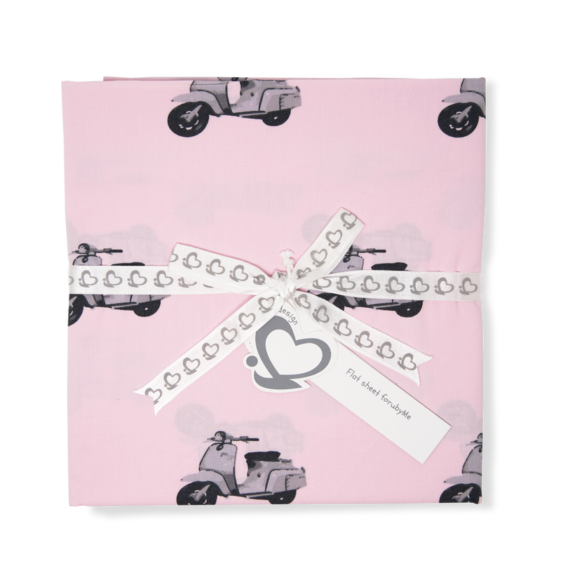 Baby Sheet  – Lambretta Pink