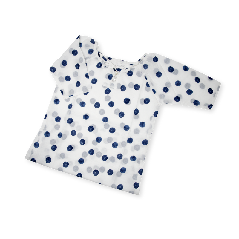Organic Nightgown - Dots by Me