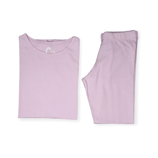 Organic Oversized Jersey Set - Pink