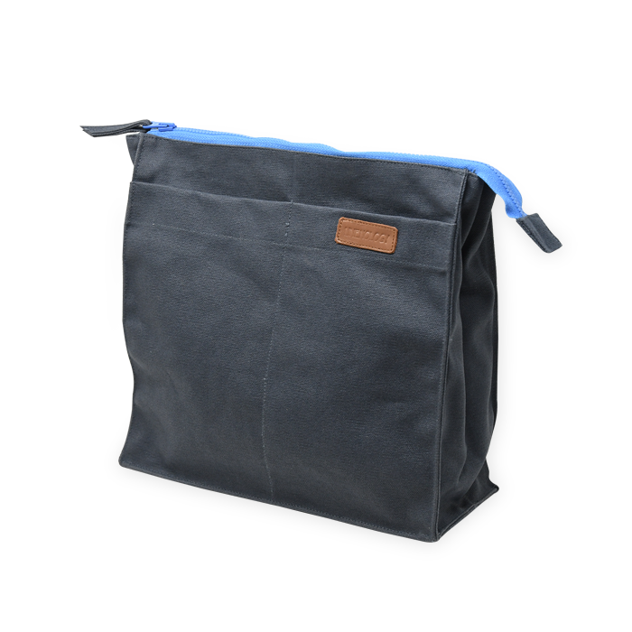 Wash Bag Tall - Kyoko - Slate Blue