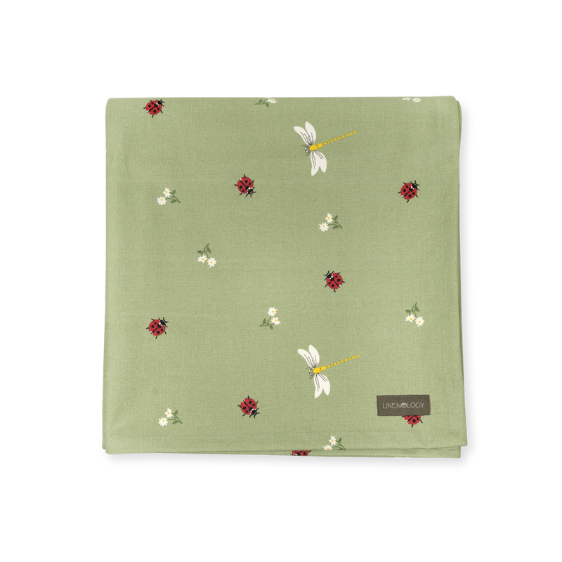Acrylic Coated Table Cloth - Ladybird