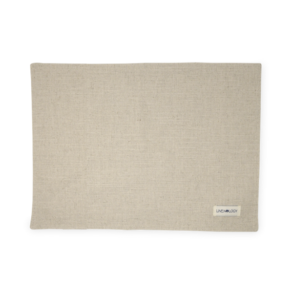 Place Mats - Buddleia -Natural- Plain